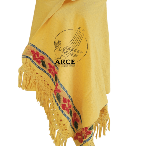 Rebozo hecho en telar de cintura