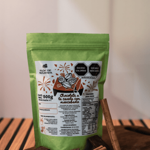 CHOCOLATE A LA CANELA CON AZUCAR MASCABADO