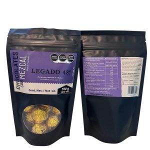 Trufas de chocolate con mezcal